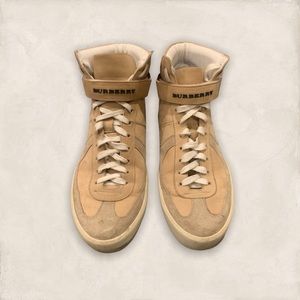 Burberry Suede Sneakers - Size 37